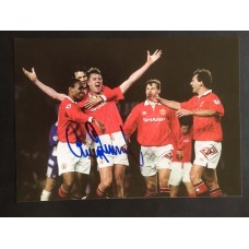 Signed picture of Gary Pallister the Manchester United footballer